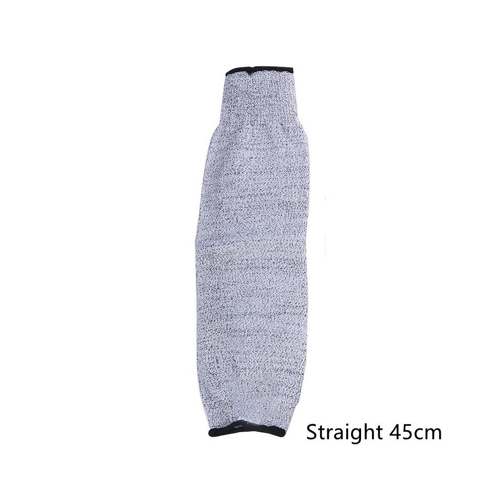 

HPPE Cut Resistan Anti Cut Gloves 45cm Length Breathable with Tumb Hole Cut Resistant Gardening Sleeves Anti-puncture Level 5