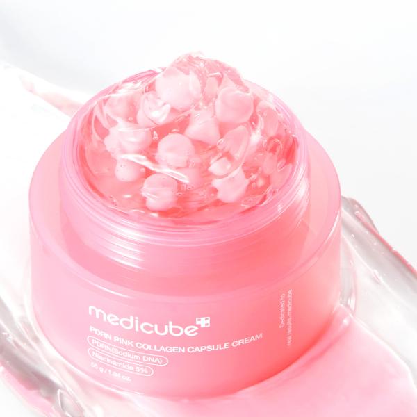 Medicube PDRN Różowy krem kolagenowy w kapsułkach 55g (3 opcje)