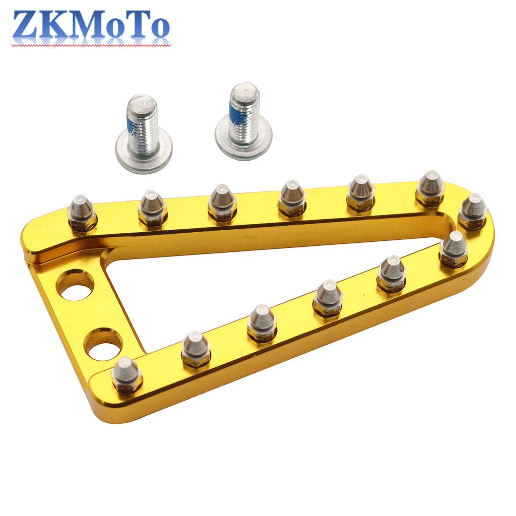 Motorcycle CNC Rear Brake Pedal Step Plate Tip For KTM SX SXF XC XCF XCW XCFW EXC EXCF For Husqvarna TC TE FC FE 125-530 2014-16