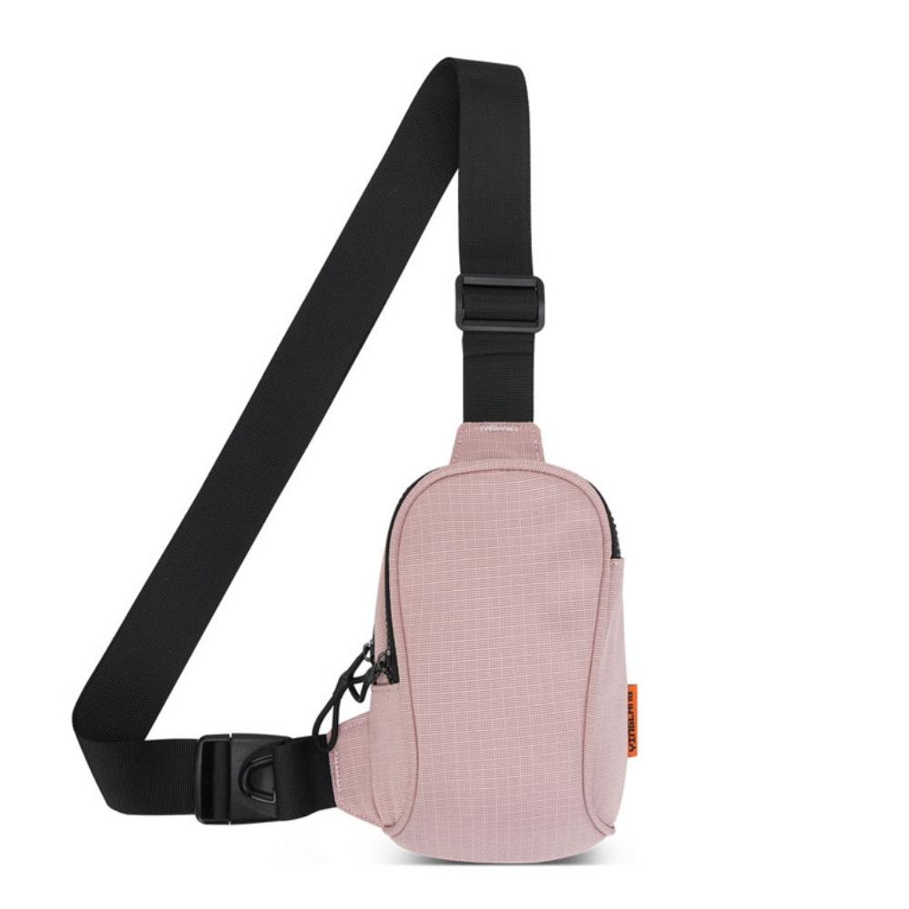 Solid Color Mobile Sports Chest Bag Storage Sports Shoulder Crossbody Bag Mobile Shoulder Bag  Boys
