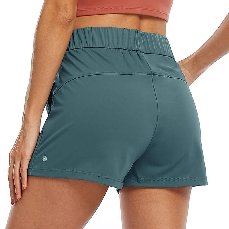 Spring and Summer Sports Shorts Women's Loose Breathable Lace Up Yoga Running Fitness Casual Shorts