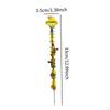 Beaded Garden Stake Fairy Accessories, 33x3.5cm, Yard Art Stake, DIY Wand for Lawn