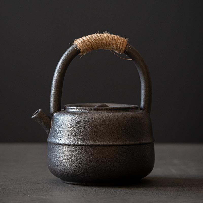 450ml Stoneware Teapot Tea Kettle Ceramic Teapot Teaware Tea Set Tea Utensils Tea Maker Tea Pot Set Tea Making Tools Accessories