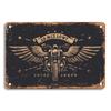 Vintage  Motorcycle  Metal Tin Signs Poster Plate Wall Decor for Home Bars Garage Cafe Clubs Retro Posters Plaque
