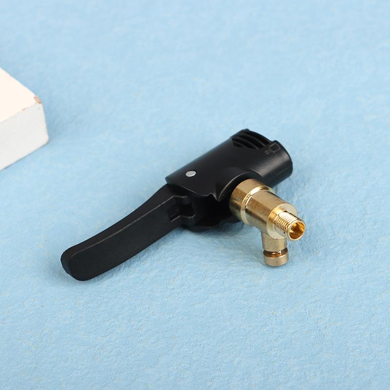 2-In-1 Deflated Schrader/Presta Valve Adapter Portable Tire Air Pump Nozzle Hose Tire Inflator Chuck Inflatable Pump Connector