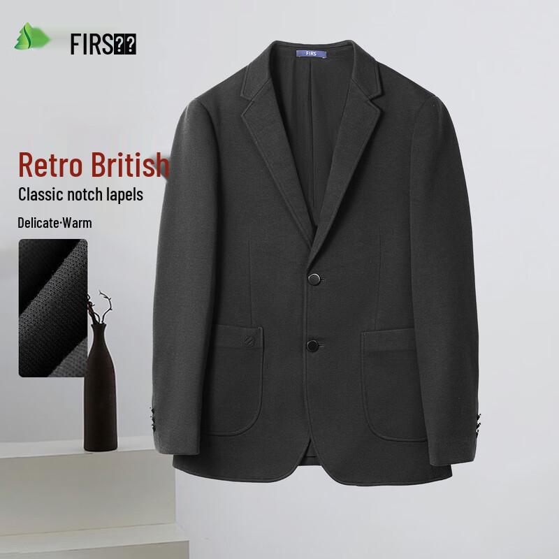 Shanshan Men's Autumn/Winter Wool Blend Suit Jacket