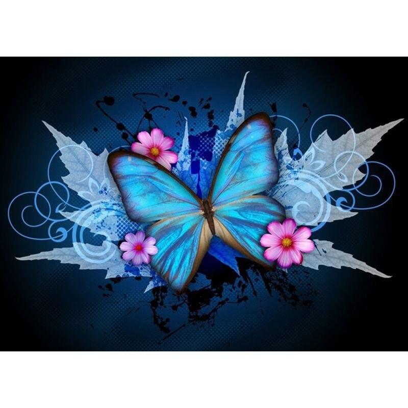 Diamond Painting Full Round Butterfly For Kids 5D Diy Diamond Embroidery Sale Animal Mosaic Handicraft