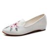[Zixuan] 2024 spring and summer new embroidered Tang Han Chinese style retro pointed low heel embroidered cloth shoes women's single shoes