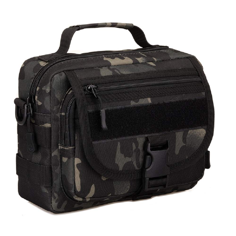 Molle Compatible Available In 6 Shoulder Camouflage [PHOENIX IKKI] Dual-Use Bag, Colors, Camouflage, Water-Resistant, Outdoor, Tactical, Bag,