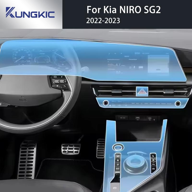 Für Kia Niro SG2   Kratzfest Auto Innenraum Navigation Tür Mittelkonsole Armaturenbrett TPU Schutzfolie Zubehör