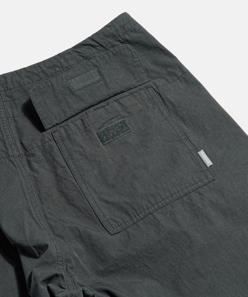 ESPIONAGE Pleated Wide Army Pants Charcoal