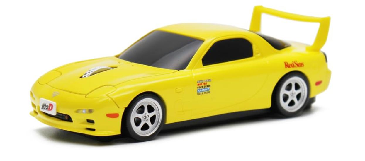 

Wireless Mouse for Mazda RX-7 (FD3S) Initial D by Keisuke Takahashi, Volume 1, Bluetooth 5.1