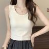 Summer Women's Clothing, Beautiful Back Suit, Inner Layer, Sweet Hot Girl's Sleeveless U-neck Top