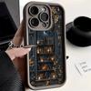 Shockproof Bumper Phone Case For iPhone 16 15 14 13 12 11 Pro Max XS X XR 7 8 Plus Mini SE 2020 2022 Bookshelf Print