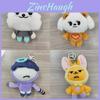Cartoon Animal Plush Doll With Crystal Super Soft Material For Kids