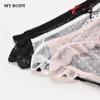 mybody Women's Lace Breathable Briefs