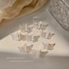 Small Butterfly Hair Claw Clips Transparent Mini Hair Clips for Women Plastic Hair Accessories Hairpins for Back Hair Styling
