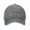 Nurburgring red pale grey and dark grey Baseball Cap Luxury Cap winter hats for men Unique hats New Hat Golf Wear Men Womens
