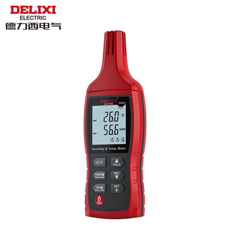 DELIXI THM01 Industrial Handheld Temperature and Humidity Meter (CN version)