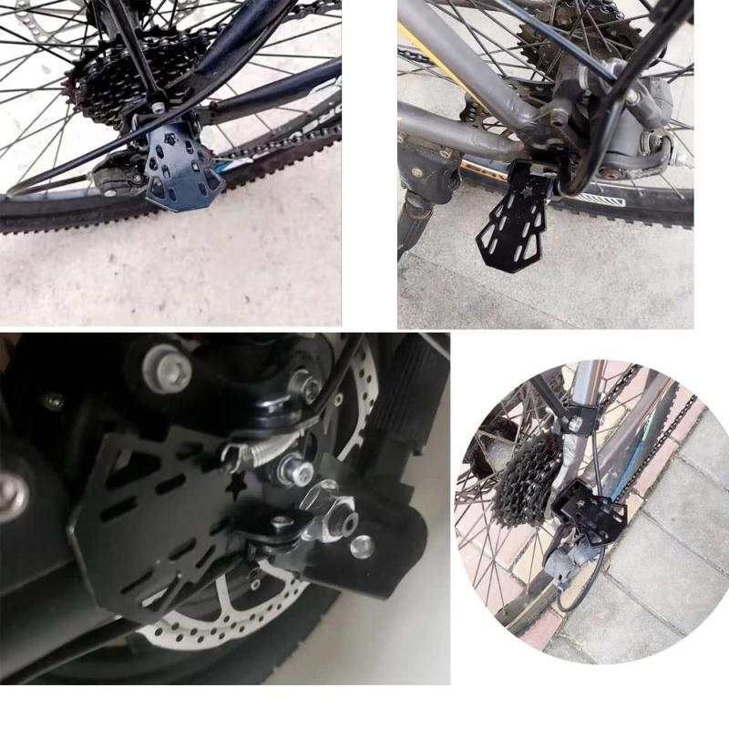 Foldable Bicycle Rear Foot Pegs Universal For Mountain Bike Passenger Foot Rest Pedal Mtb Rear Seat