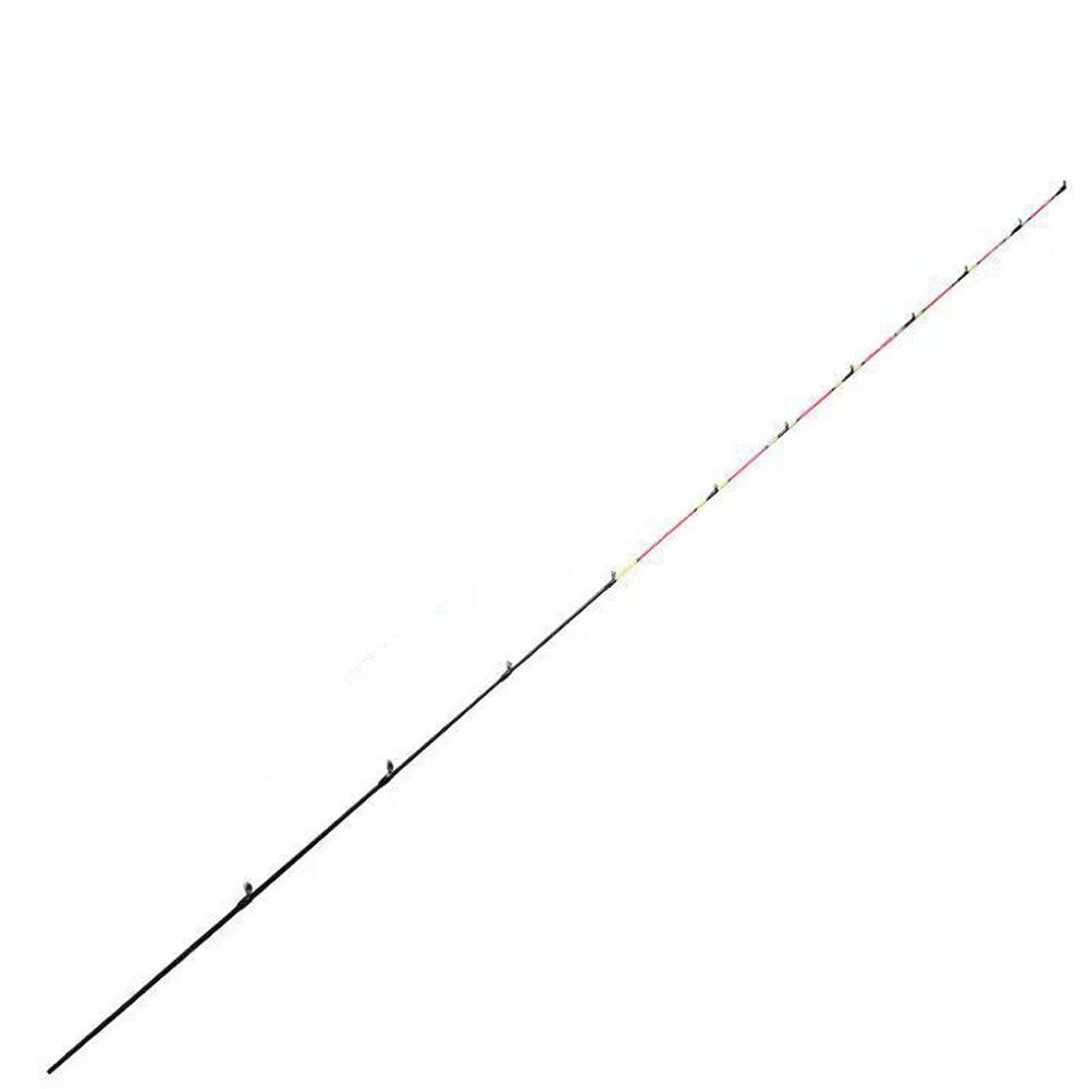 High Quality Retractable Half-titanium Fishing Rod Tip Winter 45cm/55cm Carbon Fiber Portable Spinning fiberglass Fishing Pole