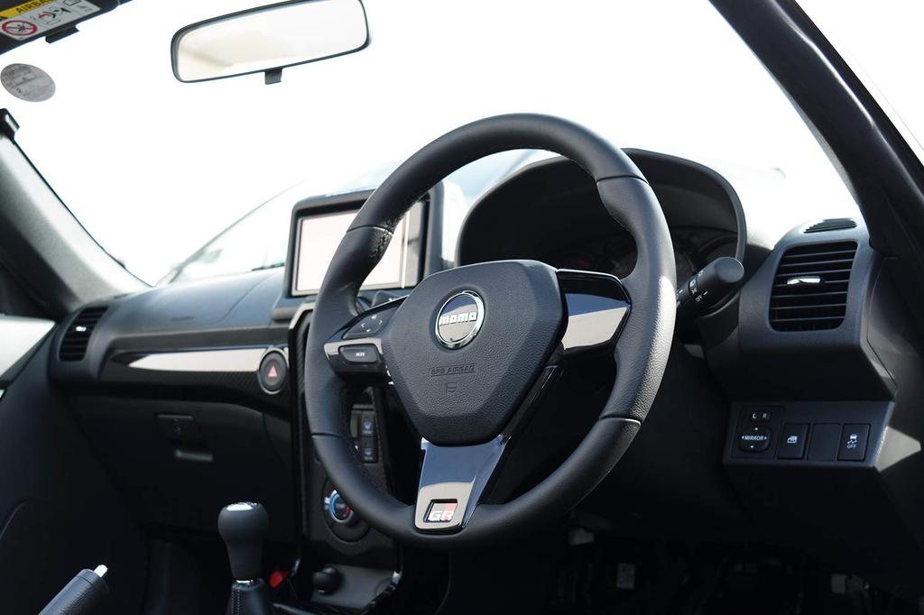 SecondStage T463BLK Toyota Copen GR SPORT Steering Panel for Cars with Steering Switch Piano Black