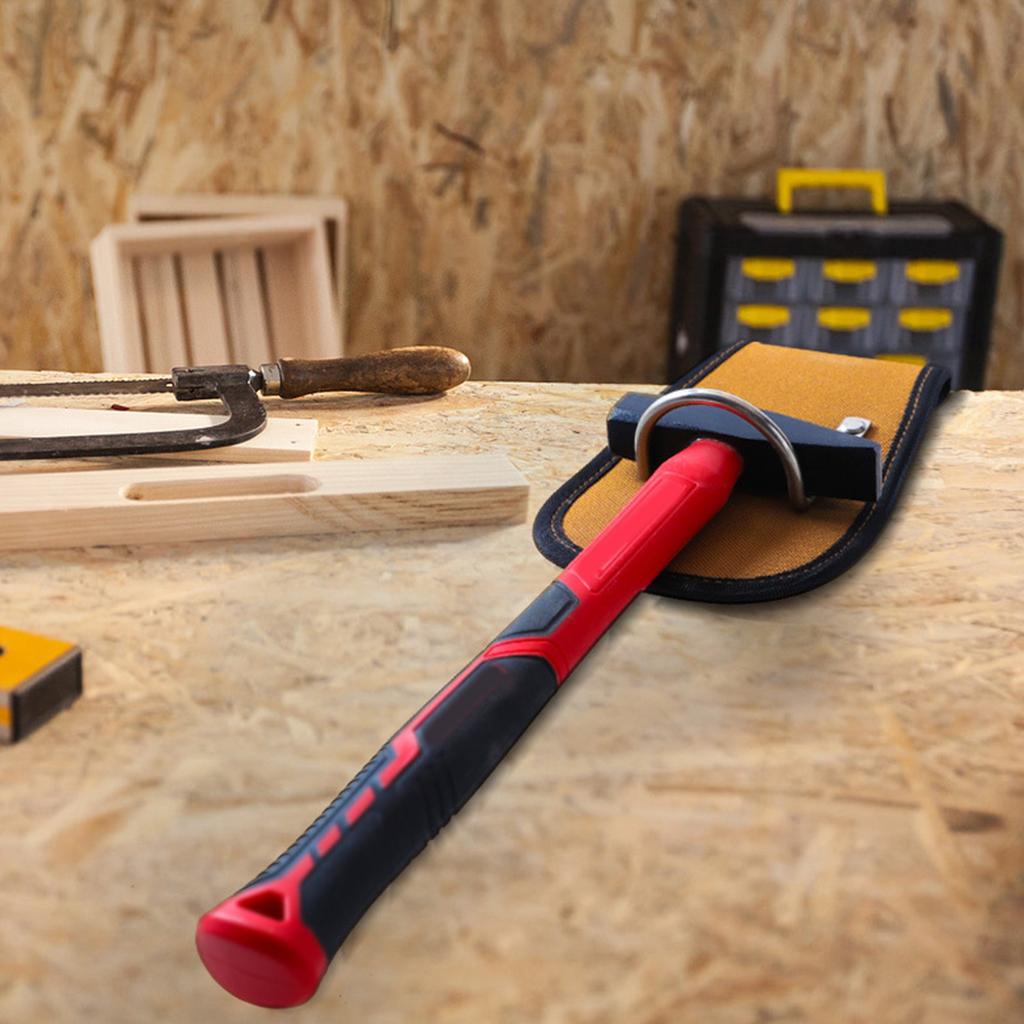Hammer Holder for Belt Tool Clip On Hammer Holder Belt Holsters Drill Holder Cradle Hammer Holder Tool Holder Cradle