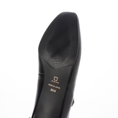 Himiko 5cm Heel Square Toe Strap Pumps/600004 Black 230