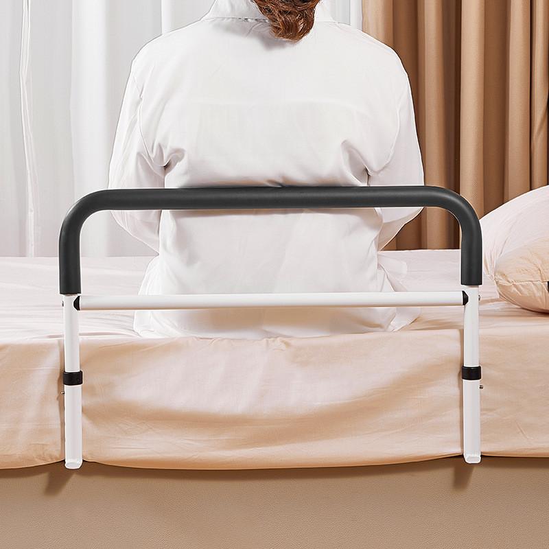 Reposabrazos de Cama Seguridad para Ancianos Barandilla de Cama Antideslizante Prevenir Caídas Barra de Agarre Marco Auxiliar para Levantarse del Hogar