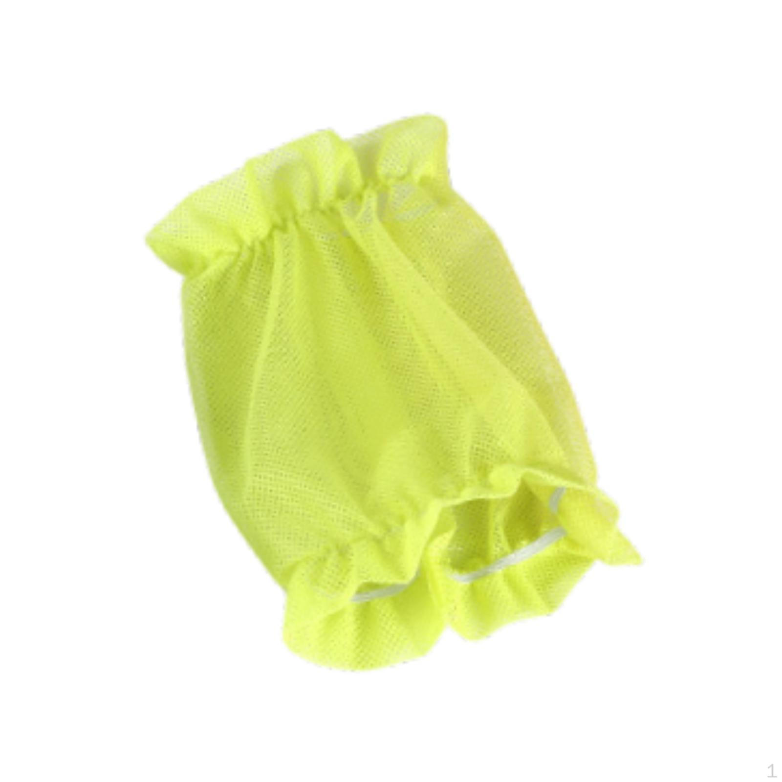 

Чехол для ушей для собак, сетчатая шапка-снуд, прочная дышащая защита от шума, головной убор для домашних животных, подарки S Yellow