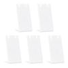 Sturdy Acrylic Earring Display Stand Set of 5 Jewelry Organizers Holder Accessory for Showcasing Earrings And Pendants