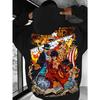 Anime One Piece Unisex Oversized Hoodie Sweatshirt Men's Clothing 25 Autumn Women Long Sleeve Pullover Sweater Tops Streetwear