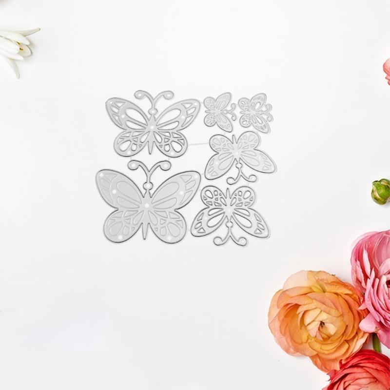 Schmetterling Stanzteile für Weihnachtskarten Basteln DIY Scrapbooking Fotoalbum Basteln X3UC
