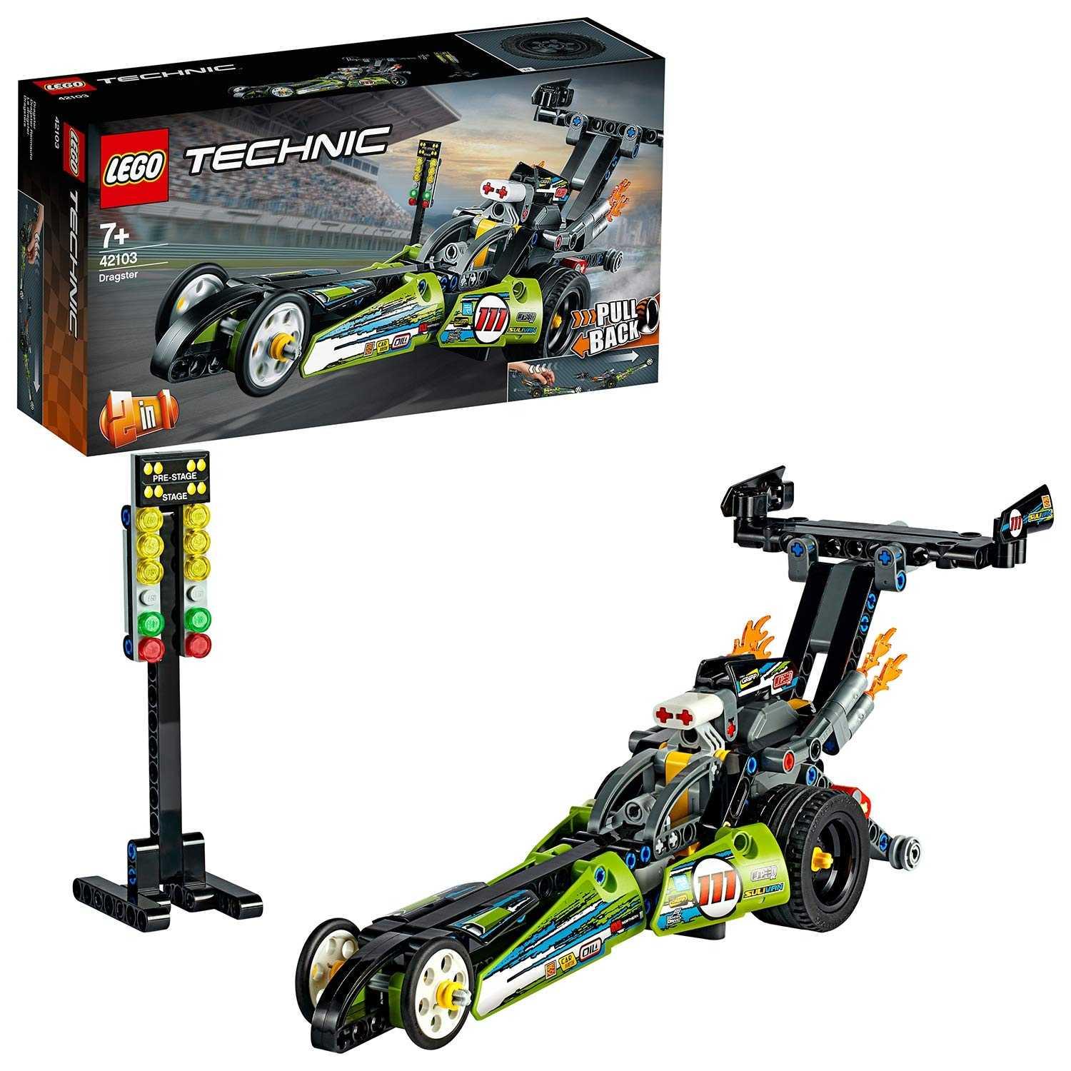 Lego® Technic Jungen 42103 Dragster Rennauto - Bild 9