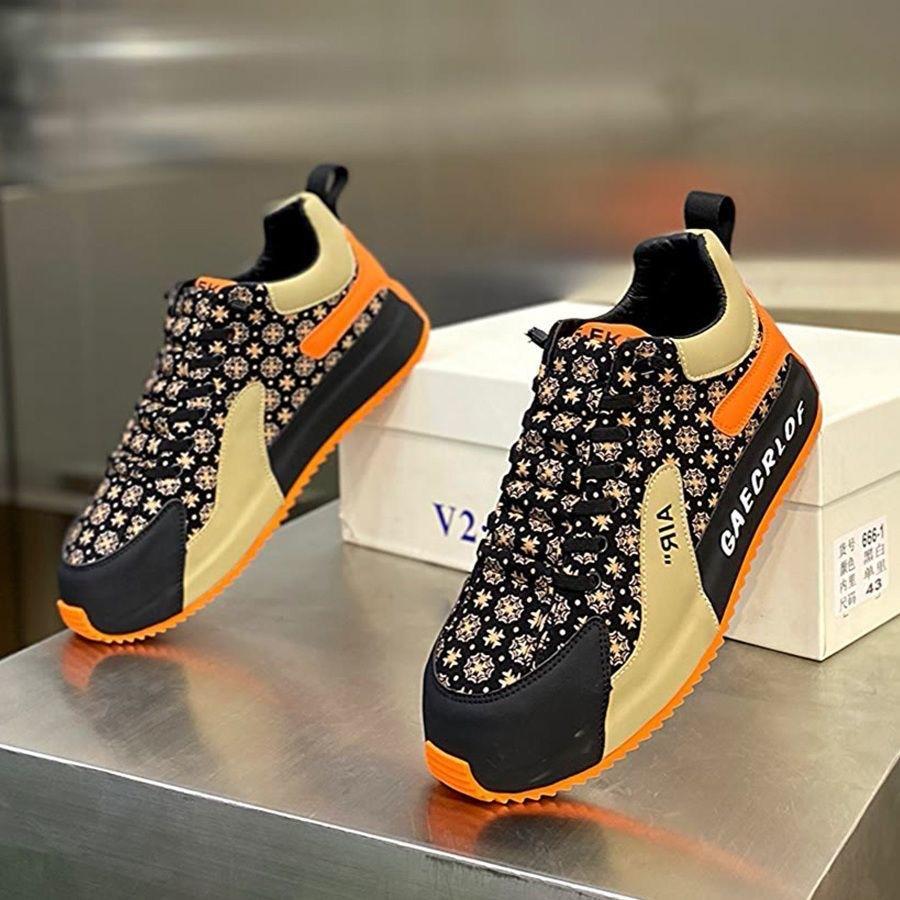 2024 New Men's Luxury Sports Shoes Comfortable Thick Sole Running Shoes Fashion Trend Casual Vulcanize Shoes sneakers men