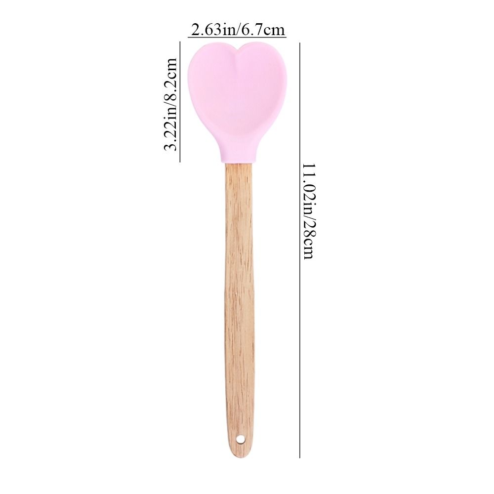 Kitchen Accessories Non-Stick Anti-scald Stirring Spoon Pastry Spatula Egg-beater Baking Stick