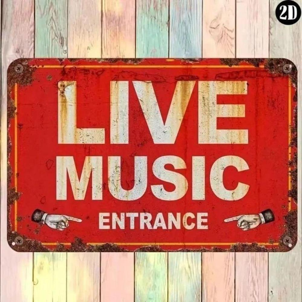 Retro Tin Metal Signs Decor Wall Art Vintage Plaque For Home Office Garage