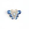 Alloy Stained Glass Butterfly Mocha Drill Disc Butterfly Jewelry Accessories Hair Accessories Bags Accessories