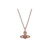 Grace Full Rhinestone Pendant Brass Necklace Women Necklace 6302009202G253G253