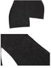 Taku Valley Black Wide-Leg Cargo Pants: Multi-Pocket Streetwear Jeans for Spring & Autumn 2025.