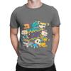 Rrugarts Character Group Center Logo Novelty Graphic 100 Cotton Tshirt Rrugarts Tees Tops For Unisex