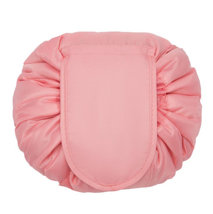 Lazy Drawstring Makeup Bags Large Capacity Waterproof Travel Portable Cosmetic Bag Pouch Makeup Pouch Storage for Woman