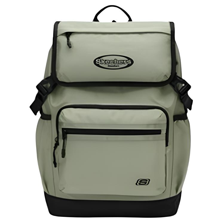 

Skechers 18L Brand Letter Logo Fabric Backpack Unisex Backpack Herbal-Beige L325U074-02BV Herbal Beige