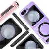 Samsung Flip6 Magnetic Case with Integrated Film & Invisible Stand