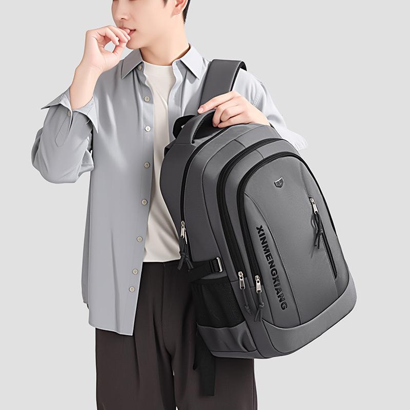 Schoolbag New Backpack Oxford Cloth Waterproof Men's Business Computer Travel Bag Fashion Backpack Korean Edition Student