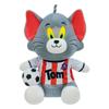 Tom und Jerry Tier Plüschtier mit Fußball zum Mitnehmen und Dekorationen Trikot