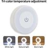 1-3Pcs Touch Dimming LED Night Light USB Rechargeable Night Lamp Dedroom Kitchen Cabinet Wardrobe Lamp Staircase Wireless Closet Light