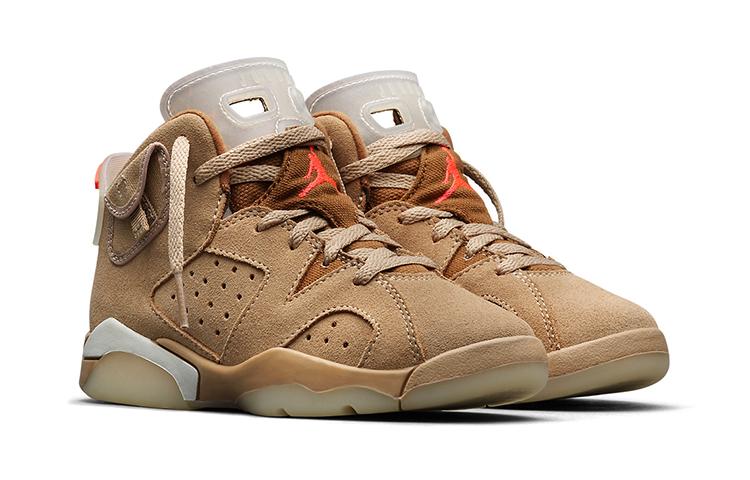 Jordan 6 Retro Travis Scott British Khaki PS DH0693-200