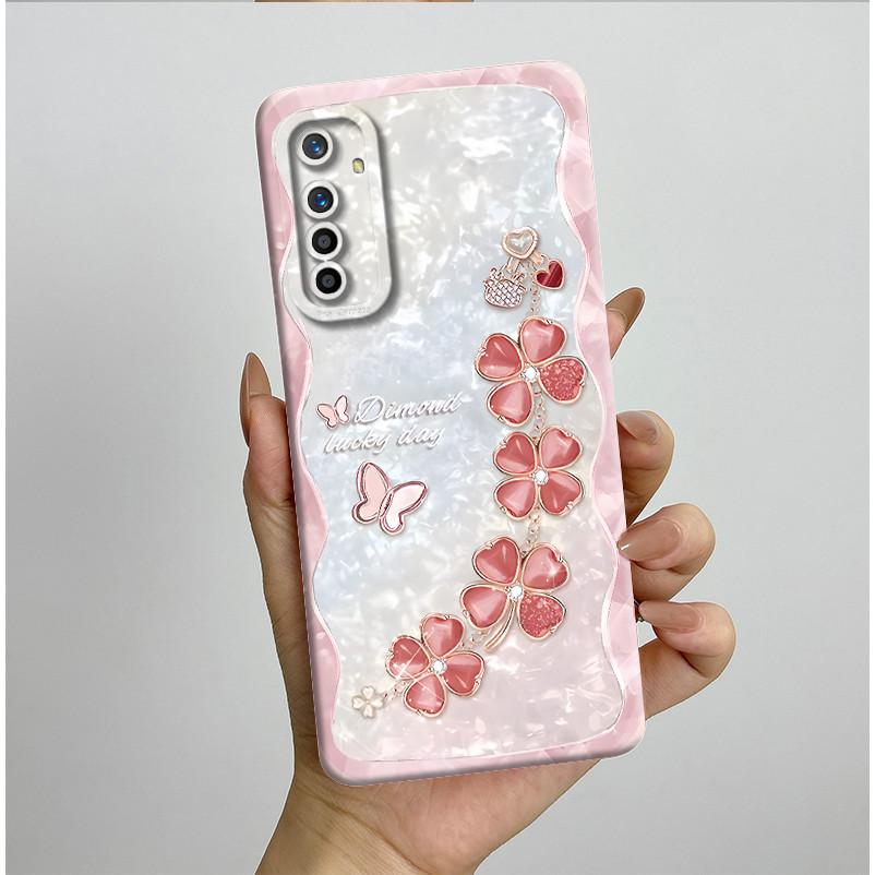 For Realme X2 XT Case RMX1921 RMX1991 RMX1993 Pretty Flowers Silicone Soft TPU Shockproof Phone Cover For OPPO K5 Coque Fundas