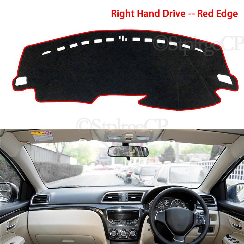 Anti-Slip Mat Dashboard Cover Pad Sunshade Dashmat Protect Car Accessories for Suzuki Ciaz 2014 2015 2016 2017 2018 Maruti Sport